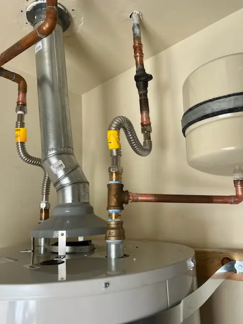 Water heater installation and plumbing repair in New Holland